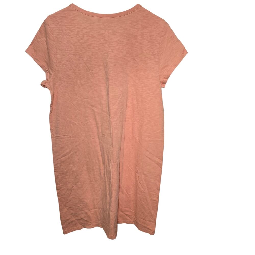 Gap Pocket T-shirt Dress Belle Pink Size Large NWT Casual Summer Cover up - Picture 7 of 7